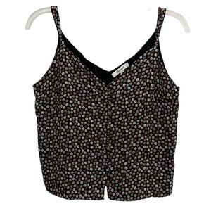 Madewell Floral Adjustable Spaghetti Strap Tank